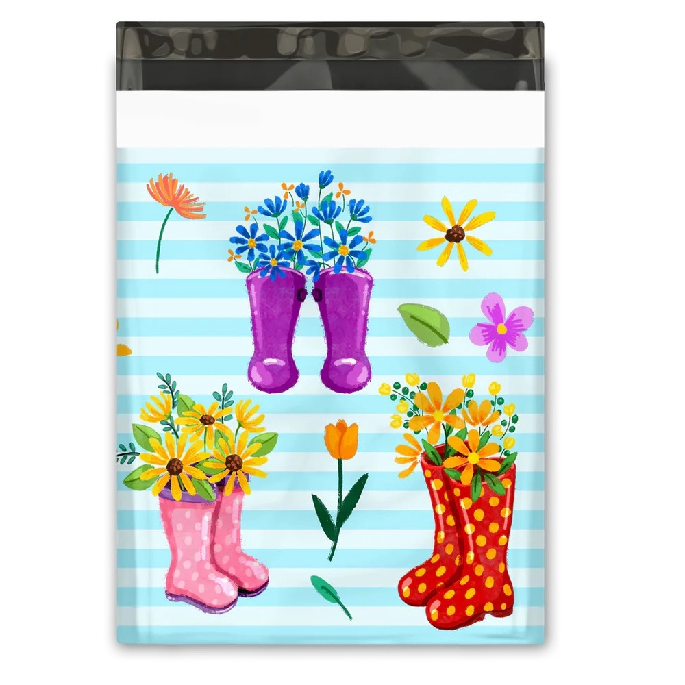 Rubber Boots 🥾 Poly Mailers 10x13 Pack of 25